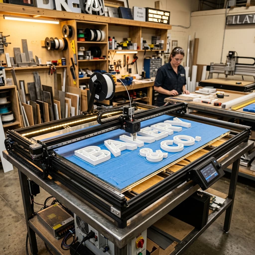 İzmir CoreMax SignMaker 3D Kutu Harf Üretim Sistemi