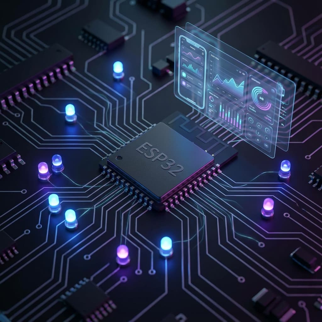 IoT PCB ve Mobil Uygulama Entegrasyonu
